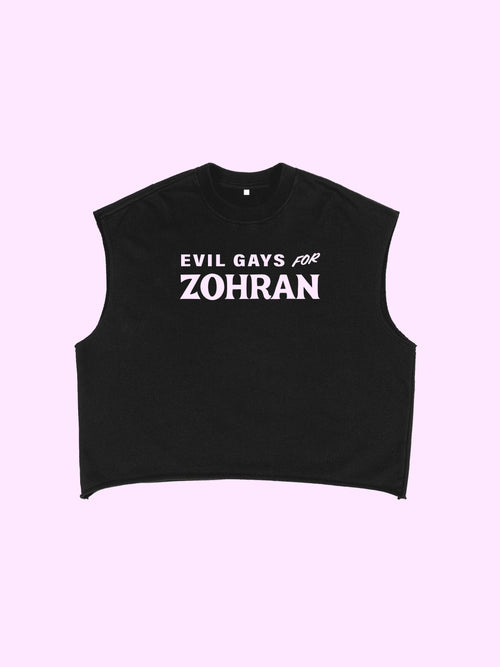 Boxy French Terry Zohran Tank