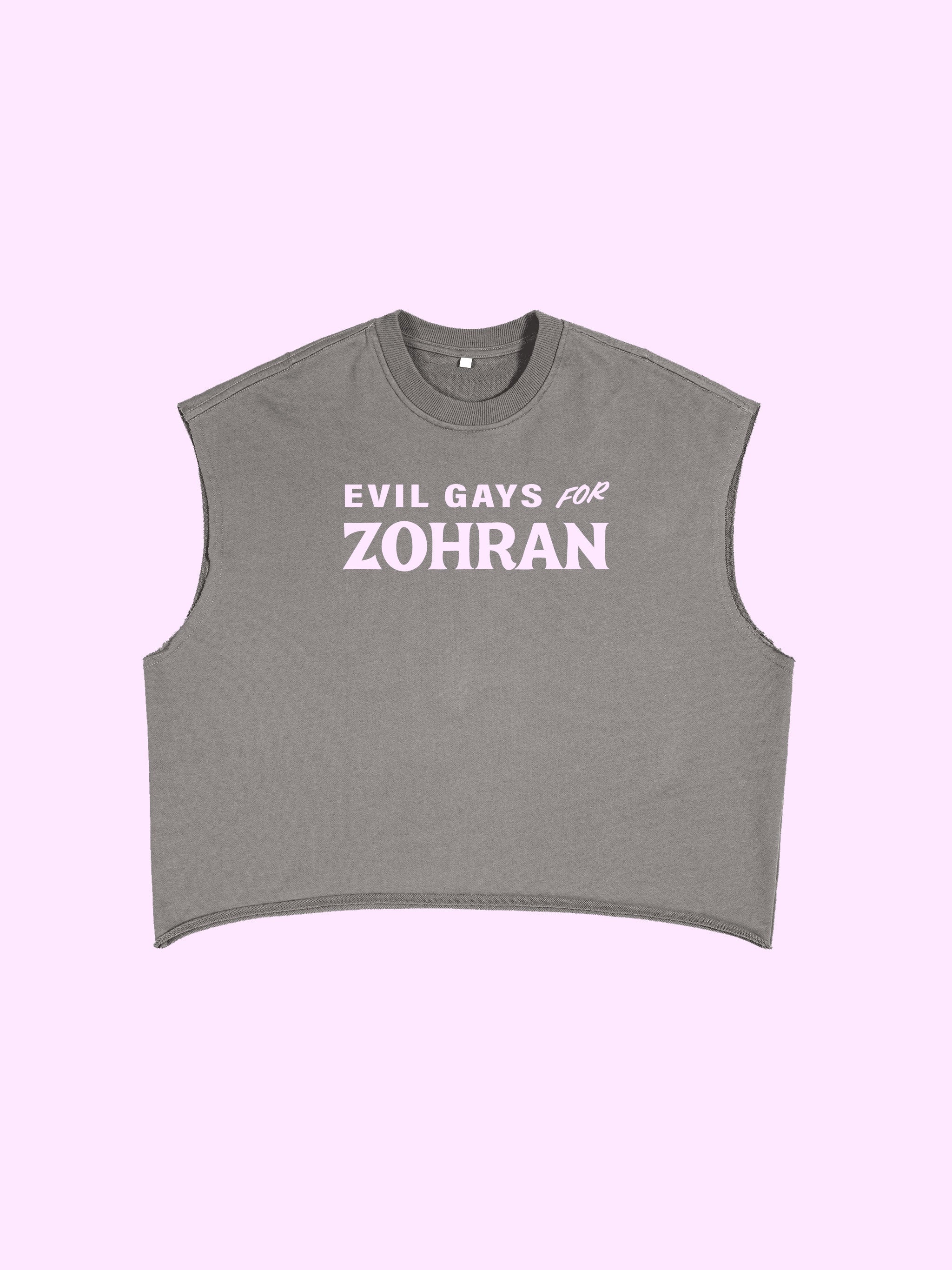 Boxy French Terry Zohran Tank