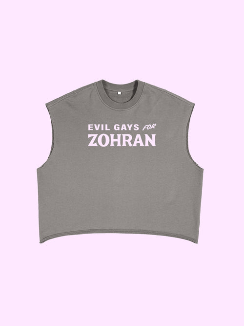Boxy French Terry Zohran Tank